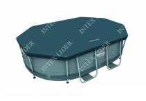 Овальный каркасный бассейн Bestway, 305х200х84см + фильтр-насос (5614A)