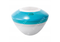 Плавающая музыкальная Bluetooth-колонка с LED-подсветкой (28625)